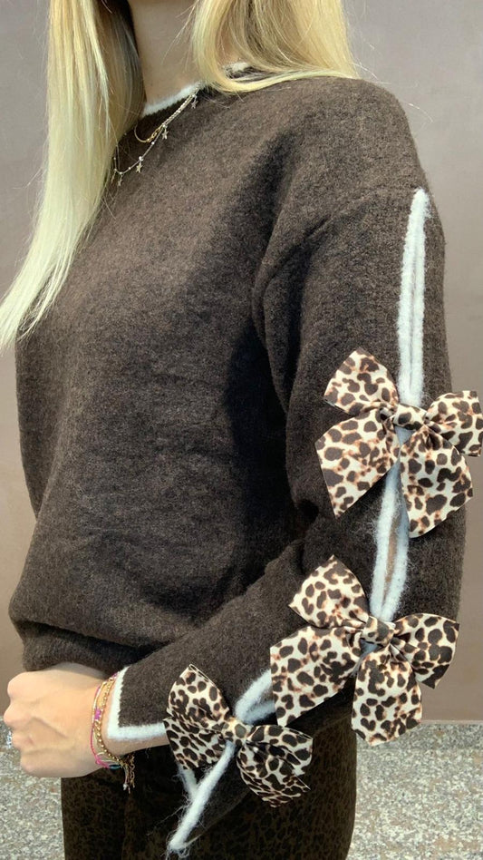Pullover Animalier Chic