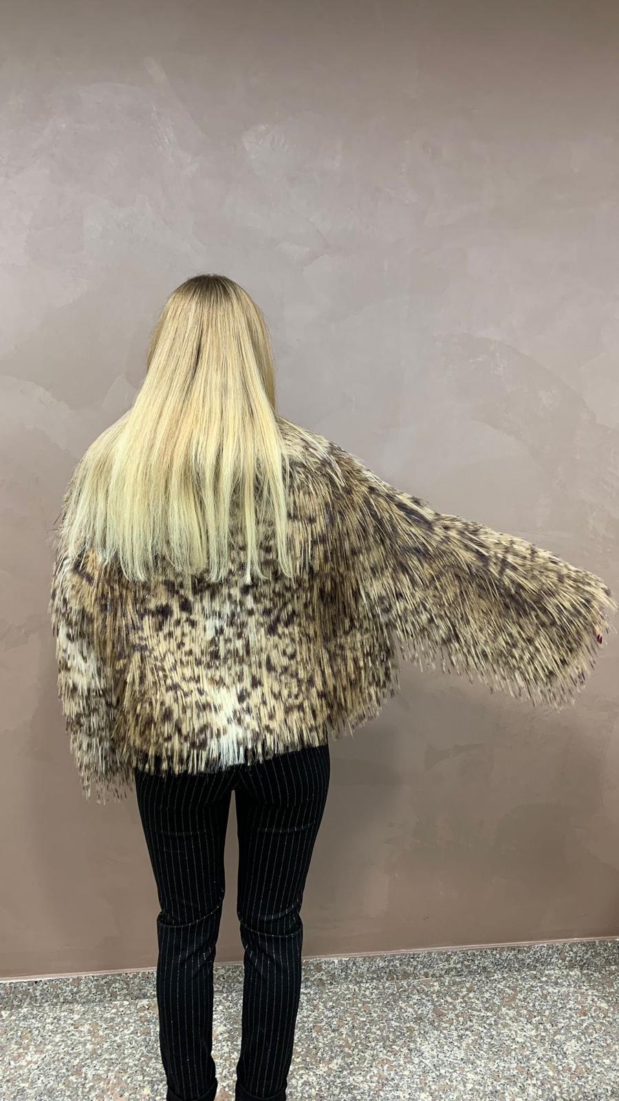 Pelliccia Ecologica "Wild Cat" Lumina