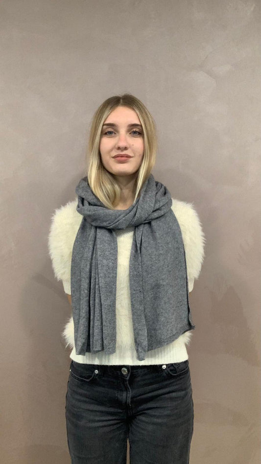 Sciarpa Lunga "Taupe Luxe"