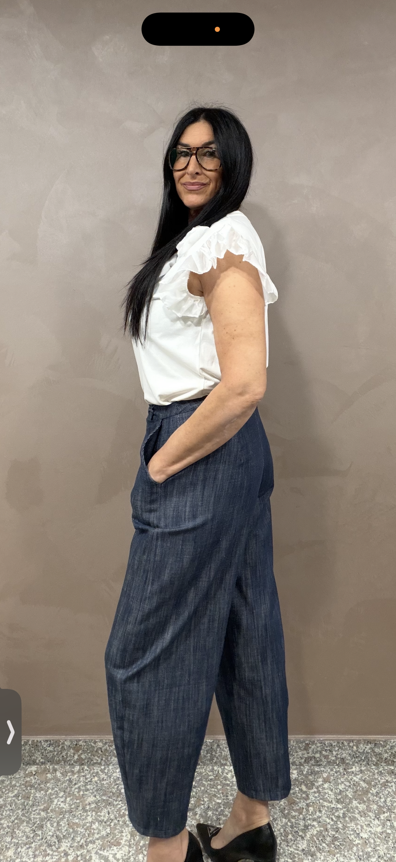 Pantalone Denim Balloon