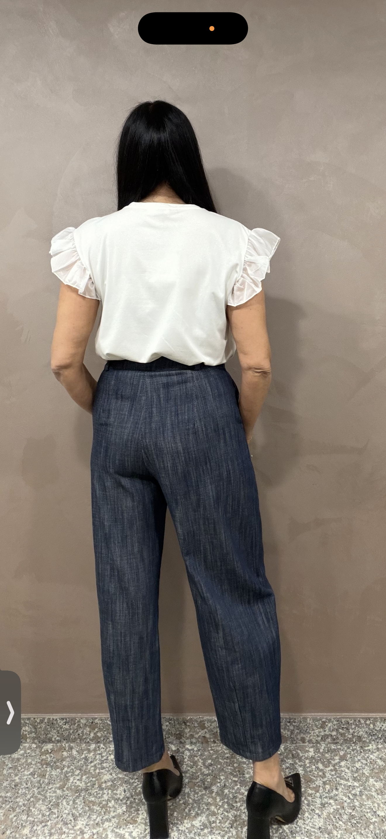 Pantalone Denim Balloon