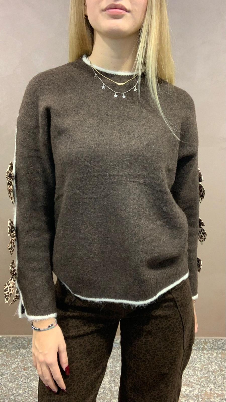 Pullover Animalier Chic