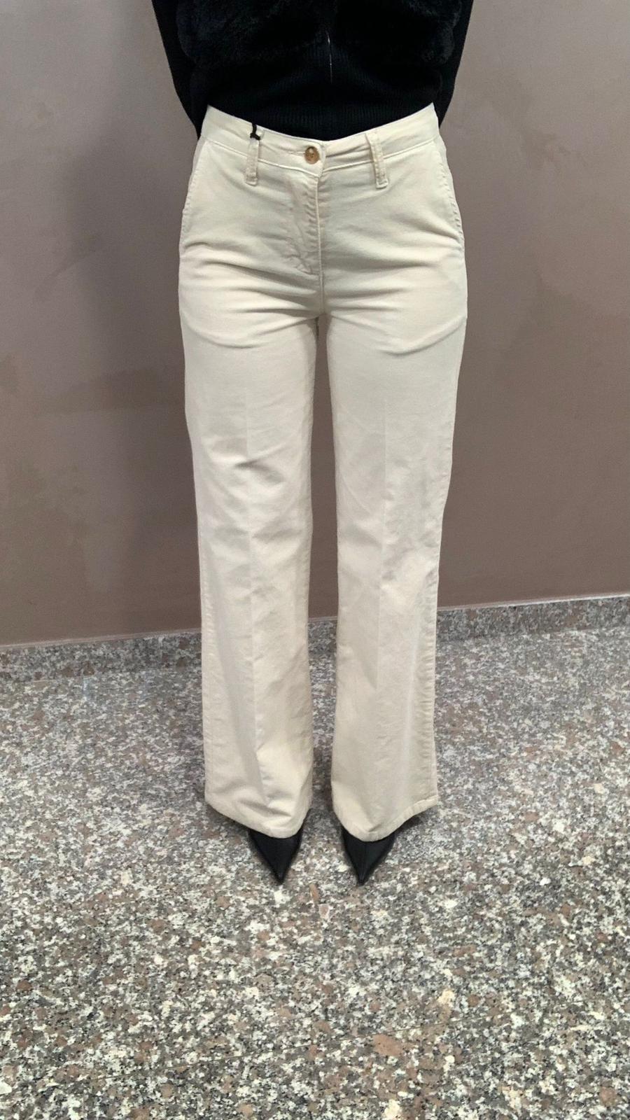 Pantaloni Vita Alta Straight