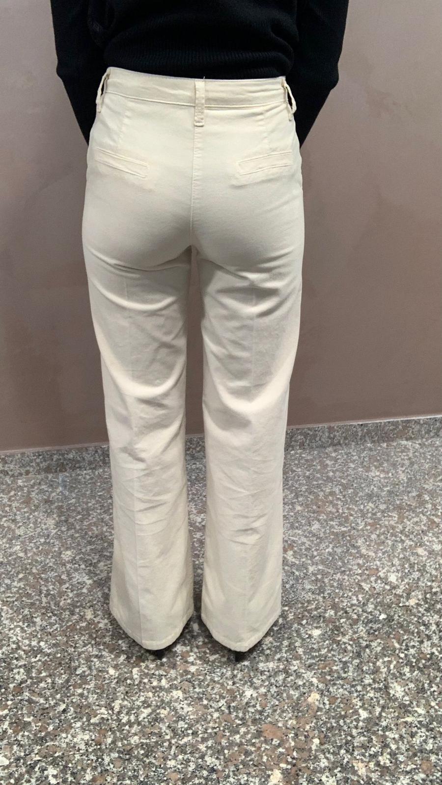 Pantaloni Vita Alta Straight