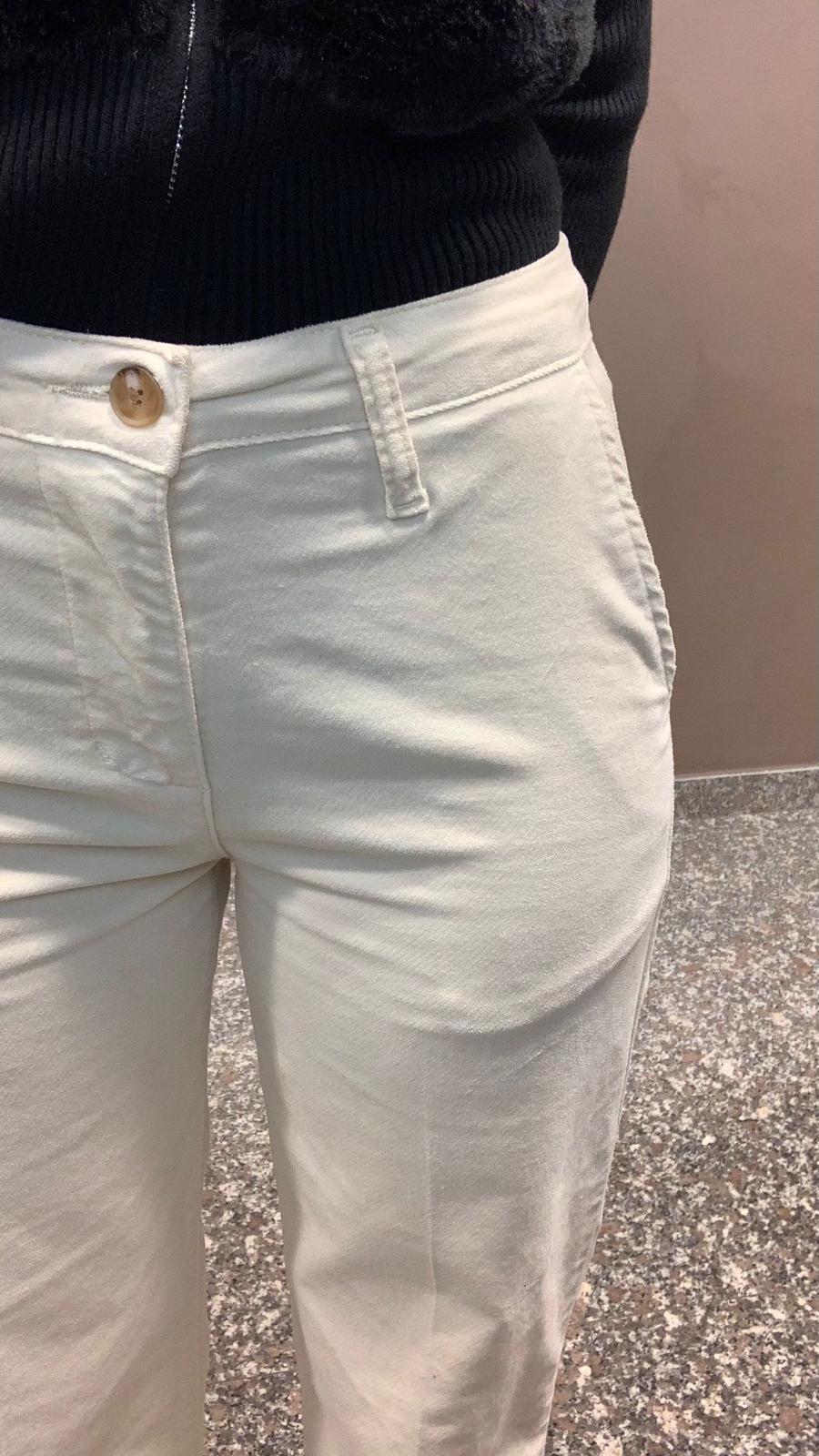 Pantaloni Vita Alta Straight