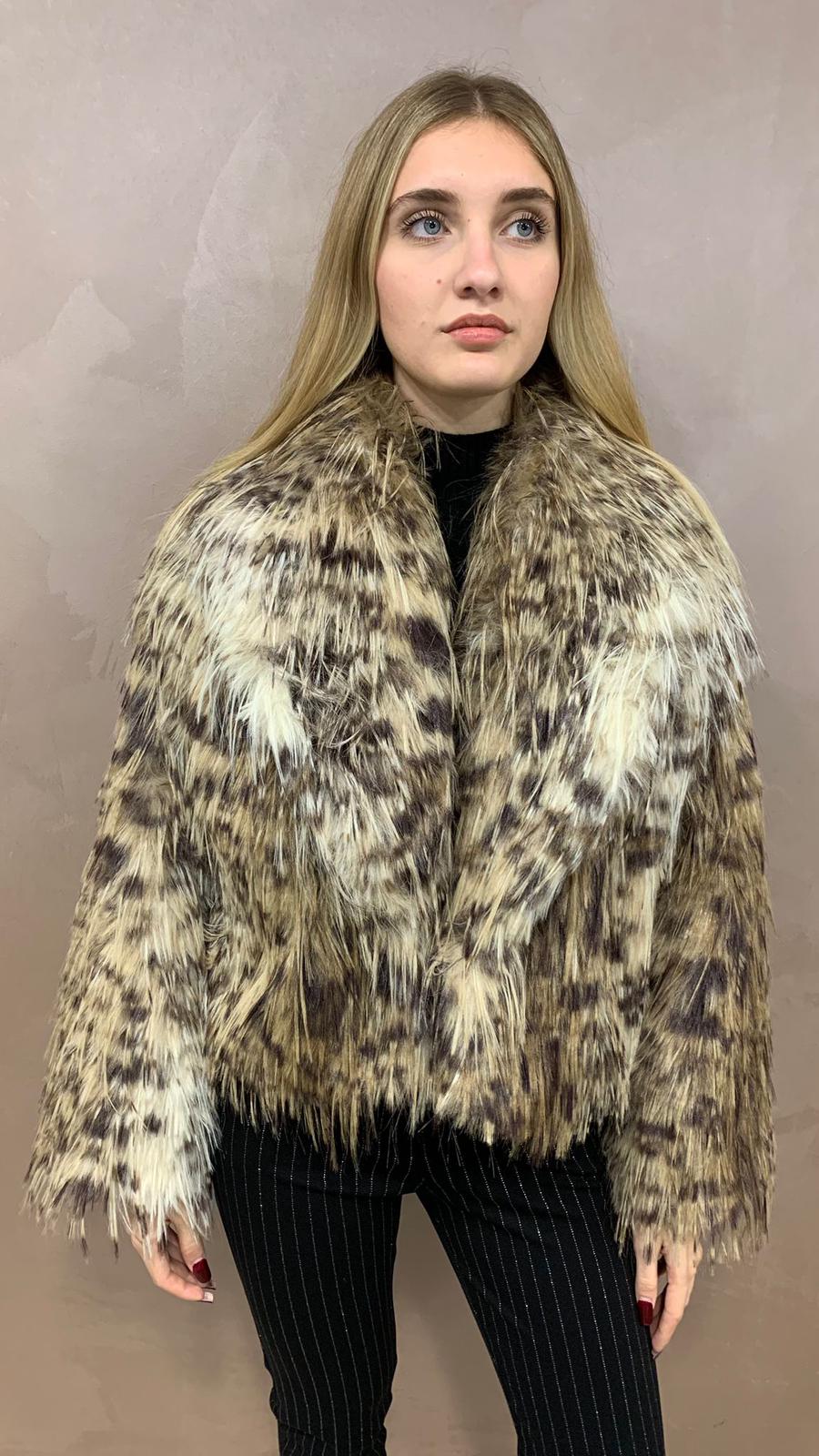 Pelliccia Ecologica "Wild Cat" Lumina