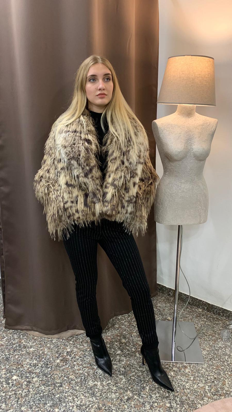 Pelliccia Ecologica "Wild Cat" Lumina