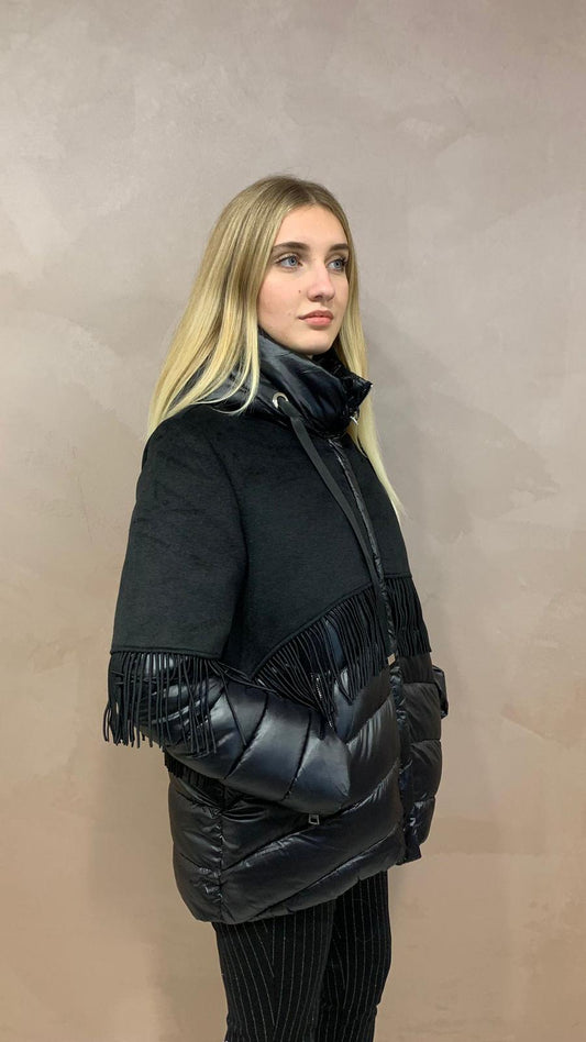 Piumino Black Tassel