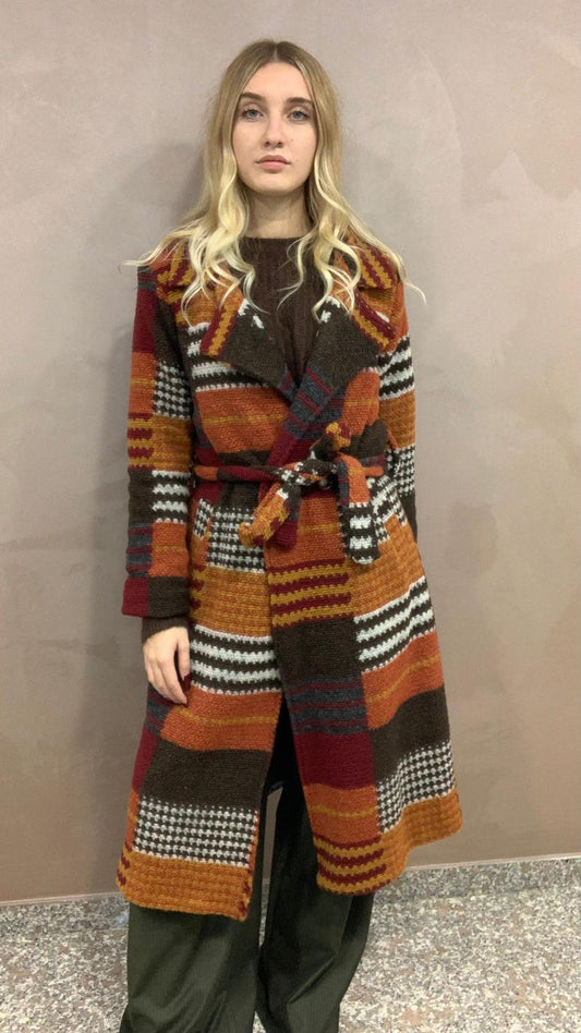 Cappotto Bohemian Knit