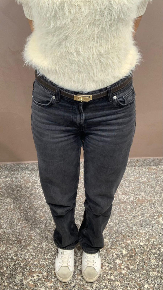 Cintura Classic Chic in vera pelle