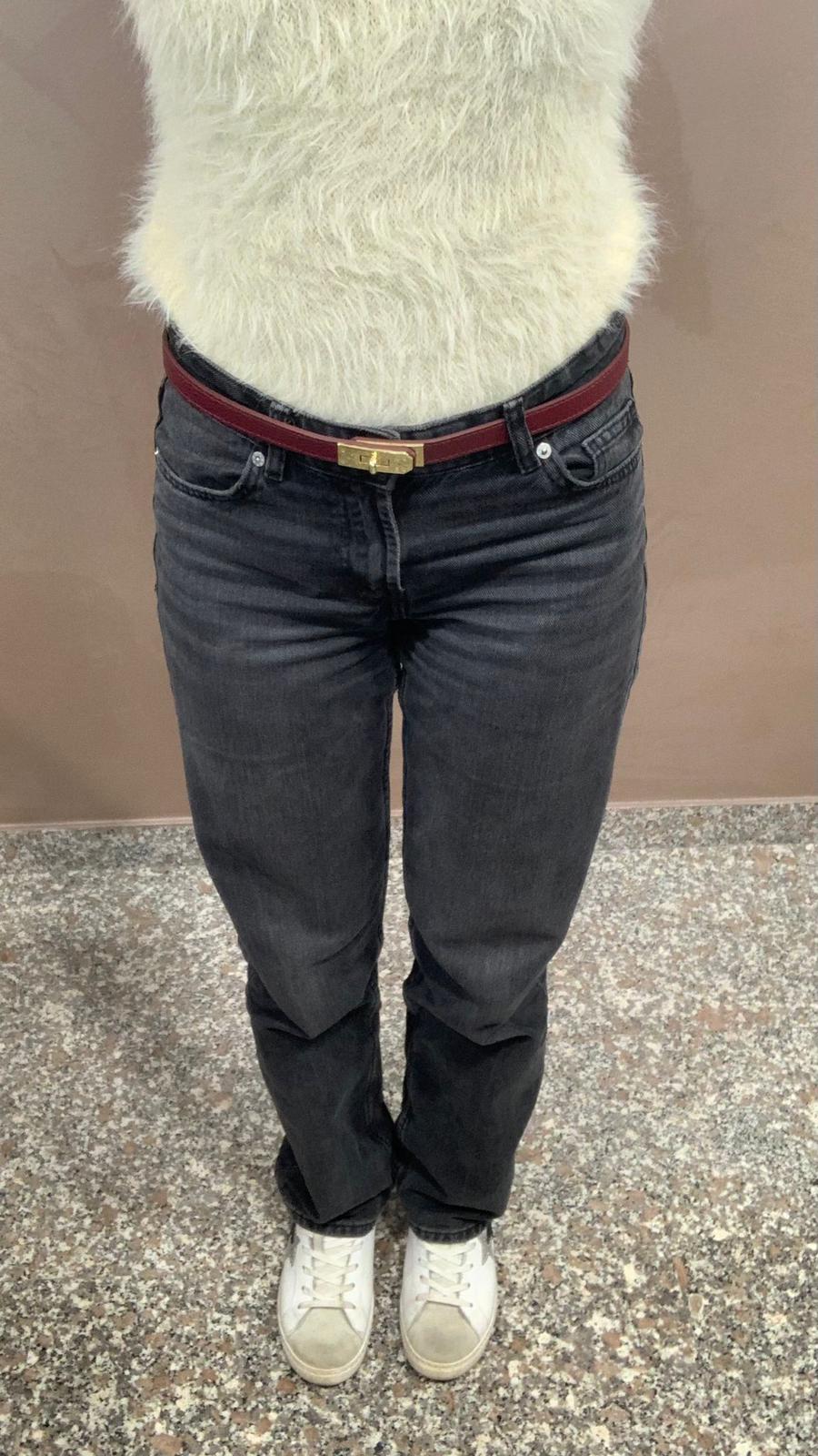 Cintura Classic Chic in vera pelle