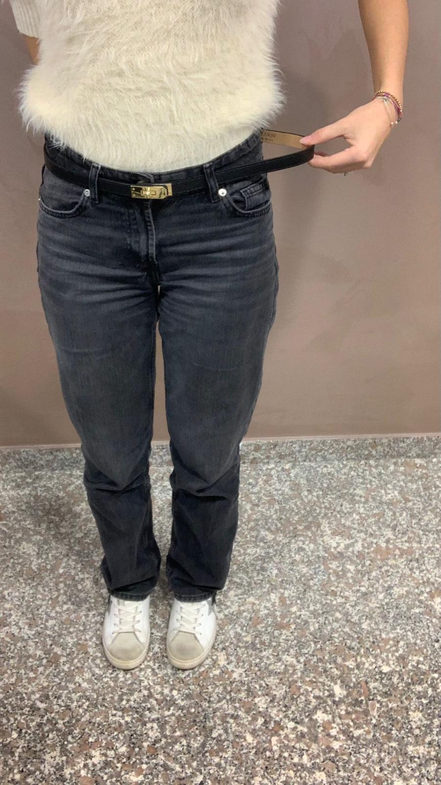 Cintura Classic Chic in vera pelle