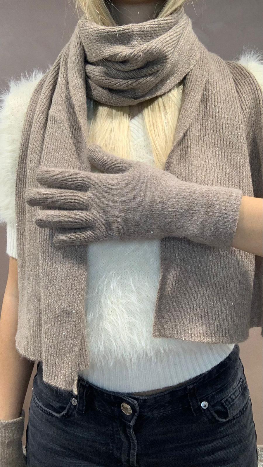Kit Invernale "Taupe Sparkle"