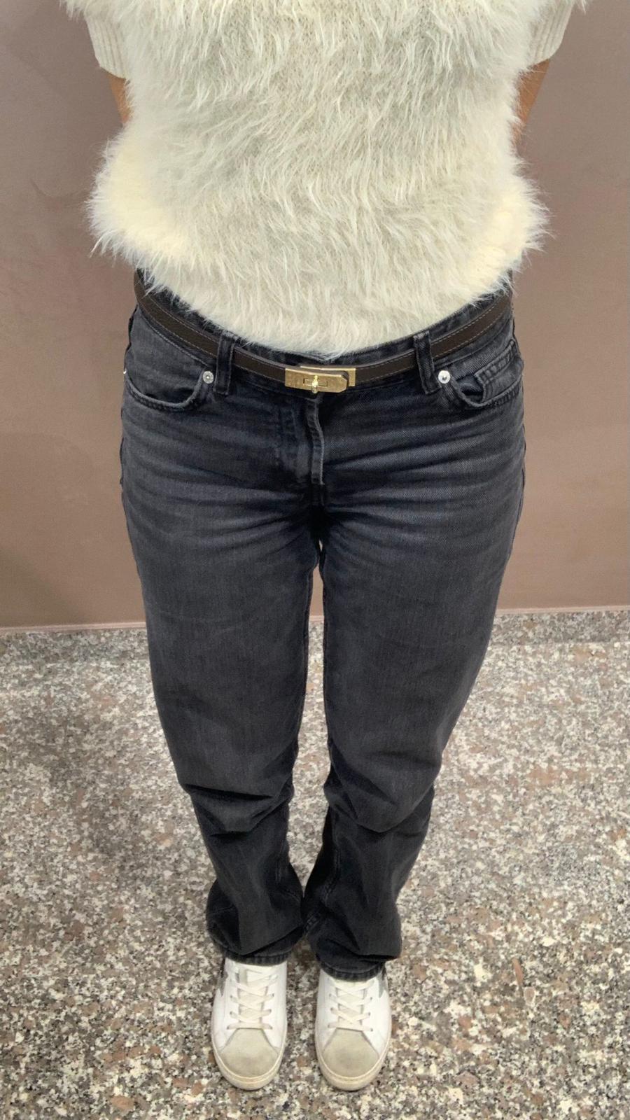 Cintura Classic Chic in vera pelle