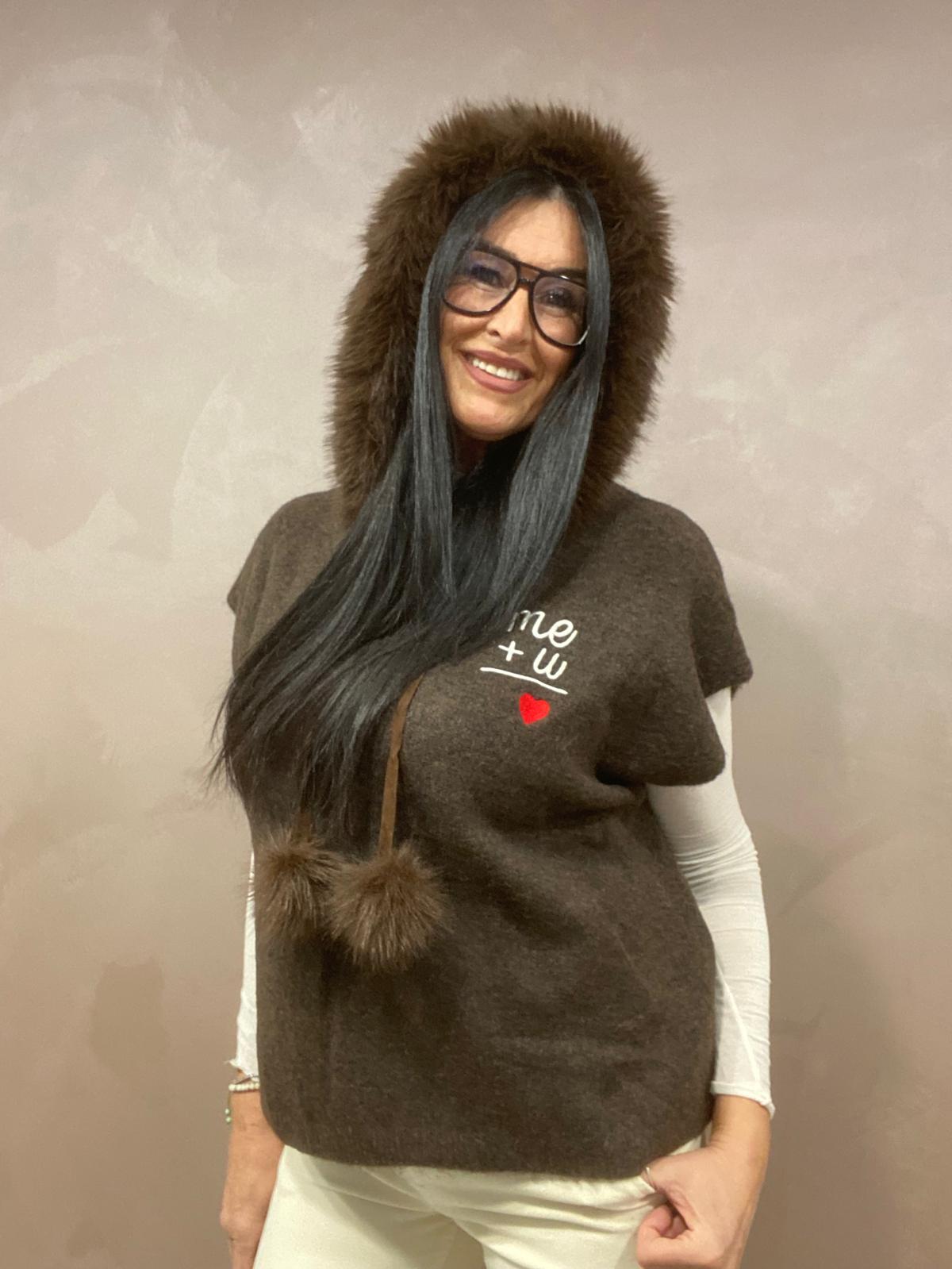 Gilet Oversize "Me + U"