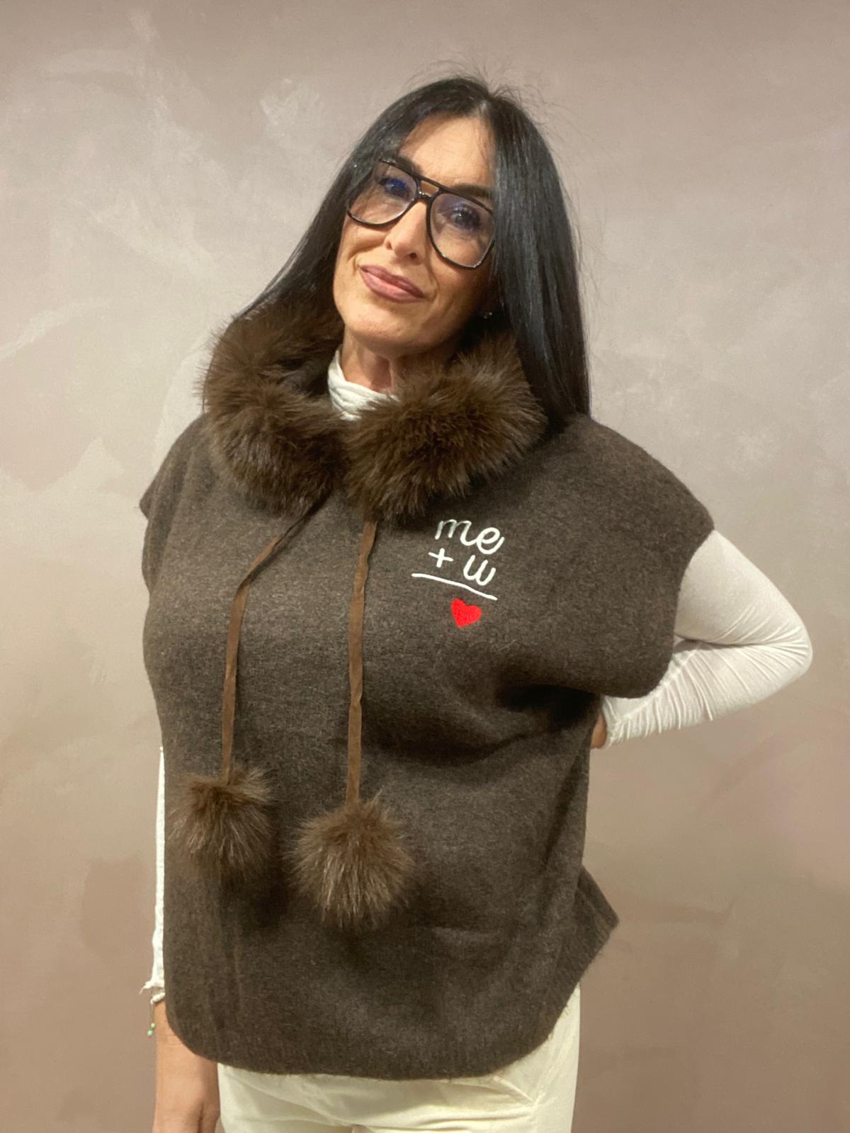 Gilet Oversize "Me + U"